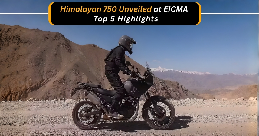 Himalayan 750 Unveiled at EICMA – Top 5 Highlights