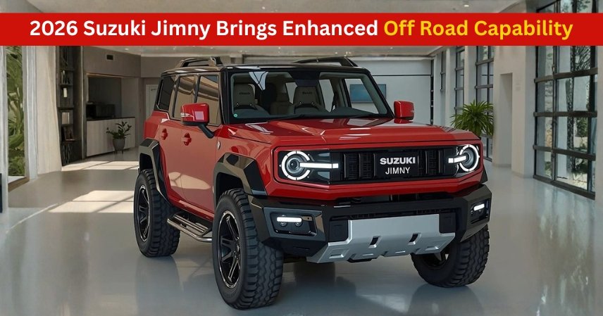 2026 Suzuki Jimny Brings Enhanced Off Road Capability