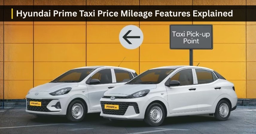 Hyundai Prime Taxi Price Mileage Features Explained