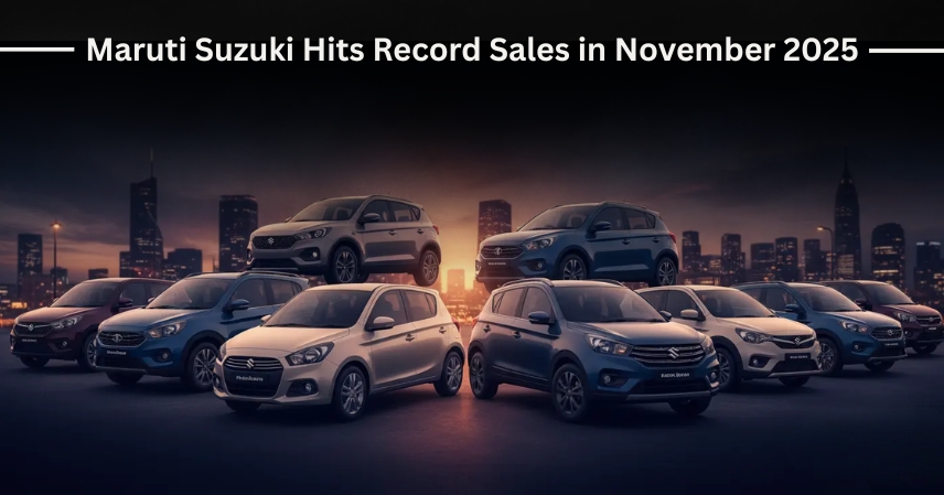 Maruti Suzuki Hits Record Sales in November 2025
