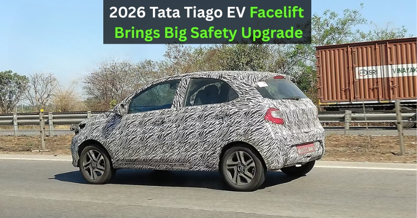 2026 Tata Tiago EV Facelift Brings Big Safety Upgrade