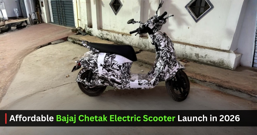 Affordable Bajaj Chetak Electric Scooter Launch in 2026