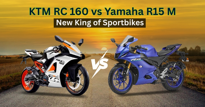 KTM RC 160 vs Yamaha R15 M New King of Sportbikes KTM RC 160 vs Yamaha R15 M New King of Sportbikes