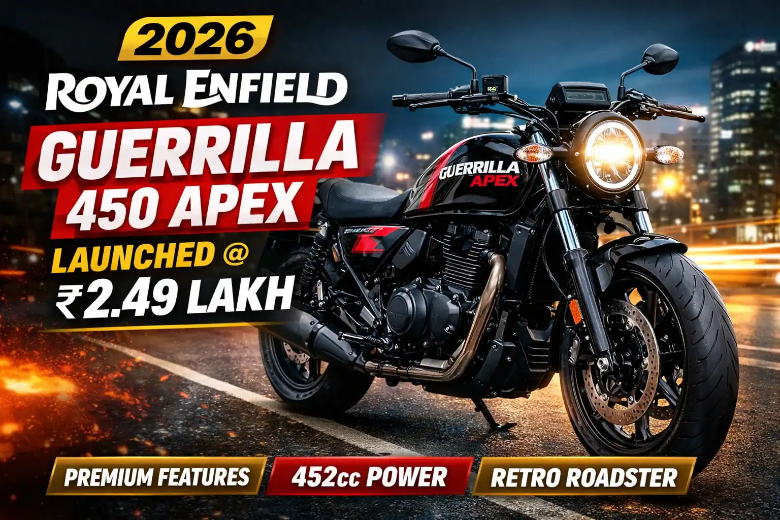 Guerrilla 450 Apex Guerrilla 450 Apex