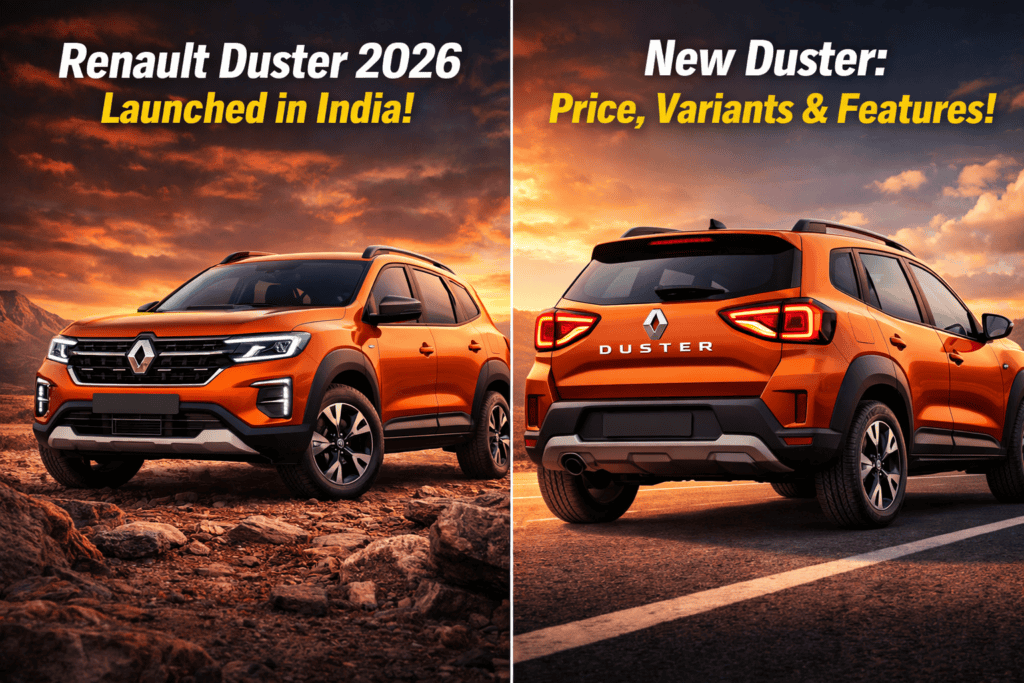 Renault Duster 2026 launch in India