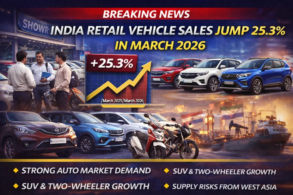 India Retail Vehicle Sales